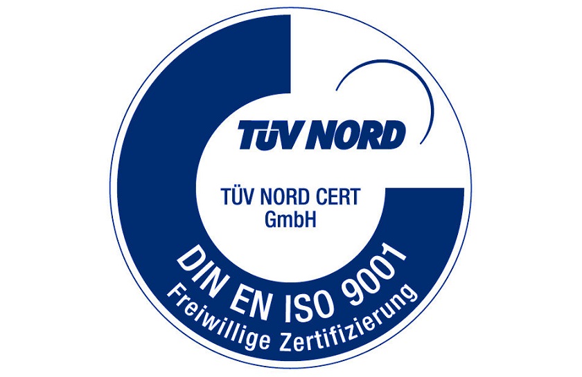 Successful extension of ISO 9001 approval